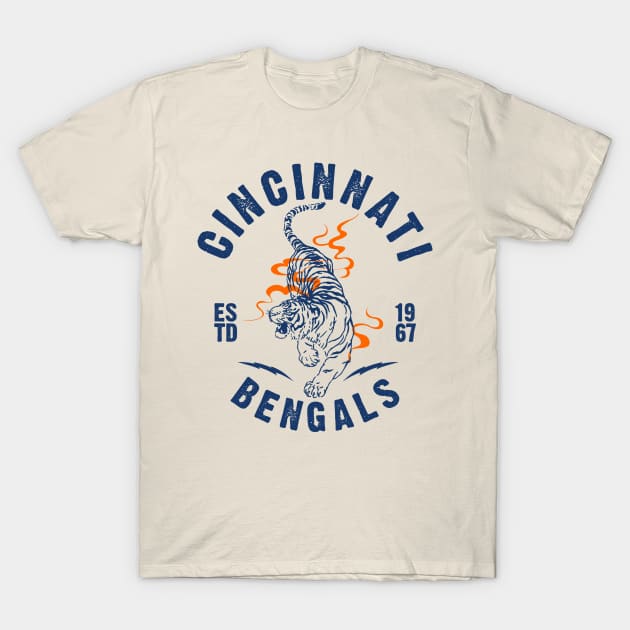 Small Alley Co Cincinnati Bengals Vintage T Shirt